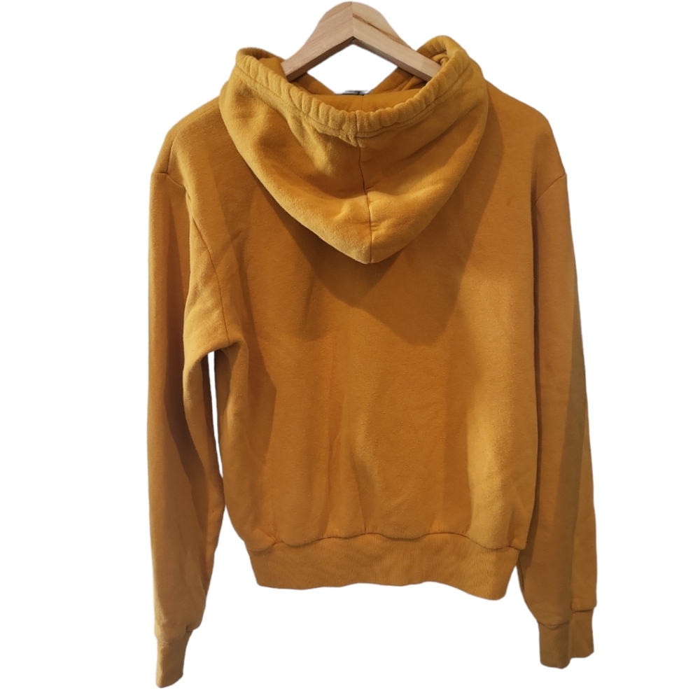 Forever 21 hoodie mustard yellow Mickey Mouse Disney pullover cozy cute - Picture 8 of 10